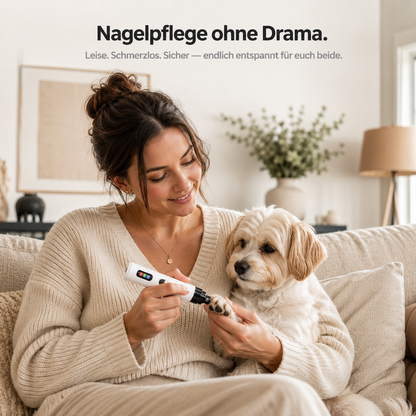 TrimPaw – Elektrische Nagelfeile für Hunde & Katzen