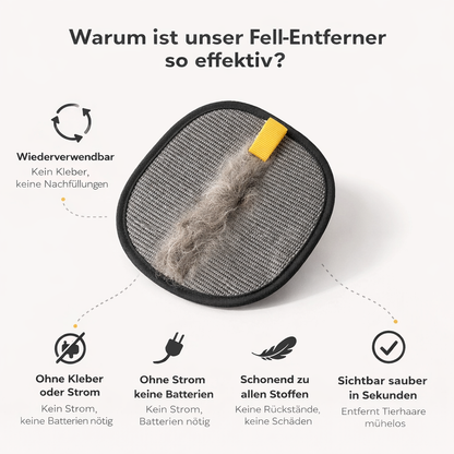 FurGlove – Elektrostatischer Haarentfernungs-Handschuh für Haustiere