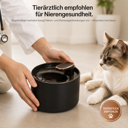 AquaPaw – Automatischer Trinkbrunnen für Hunde & Katzen