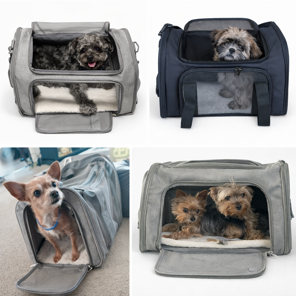 PawGo – Airline-zugelassene Tragetasche für Hunde & Katzen