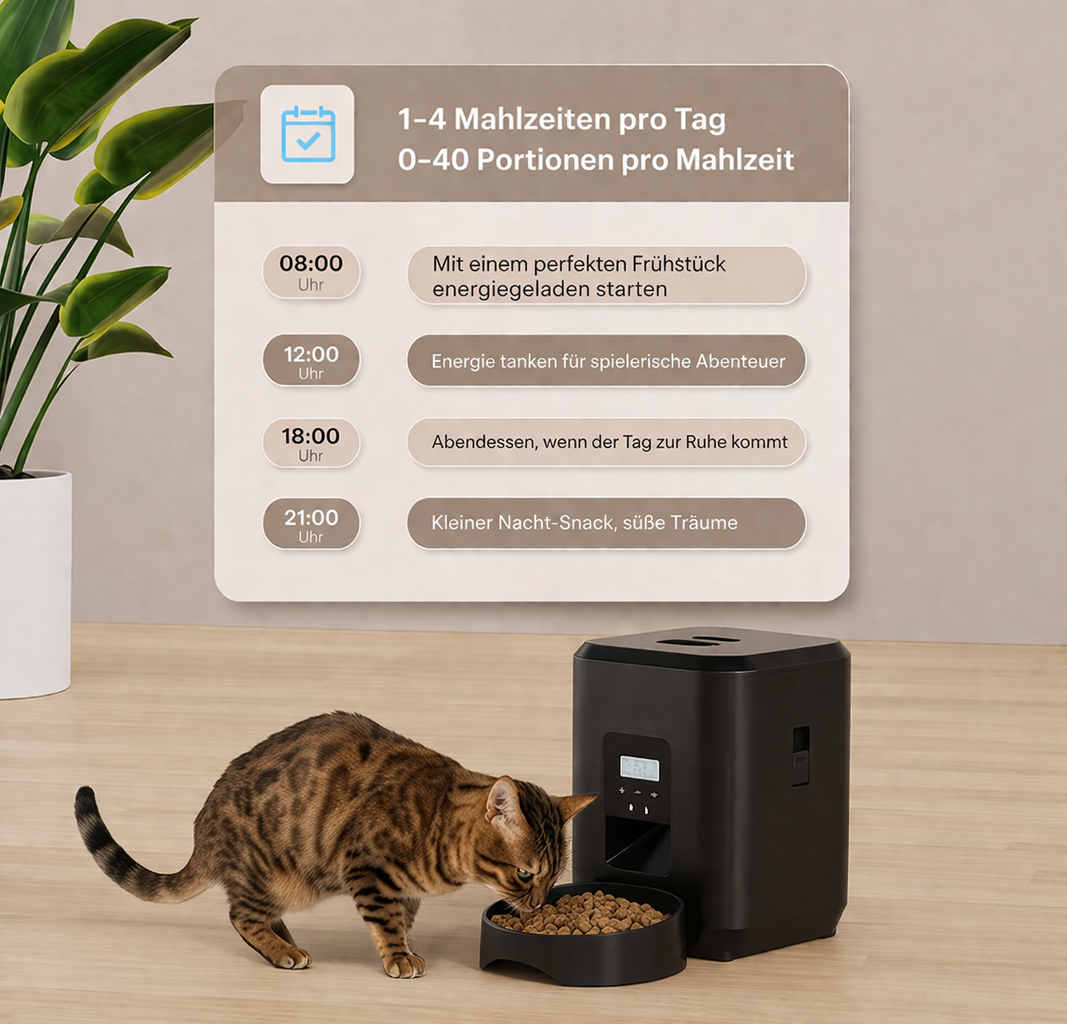 FeedPaw – Automatischer Futterautomat für Hunde & Katzen