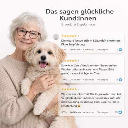 FurGlove – Elektrostatischer Haarentfernungs-Handschuh für Haustiere