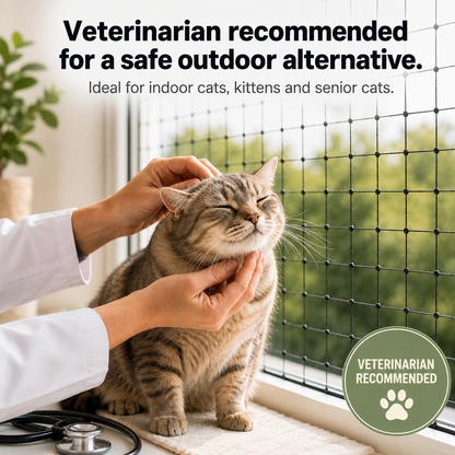 SafePaw – Cat Safety Net for Balconies & Windows
