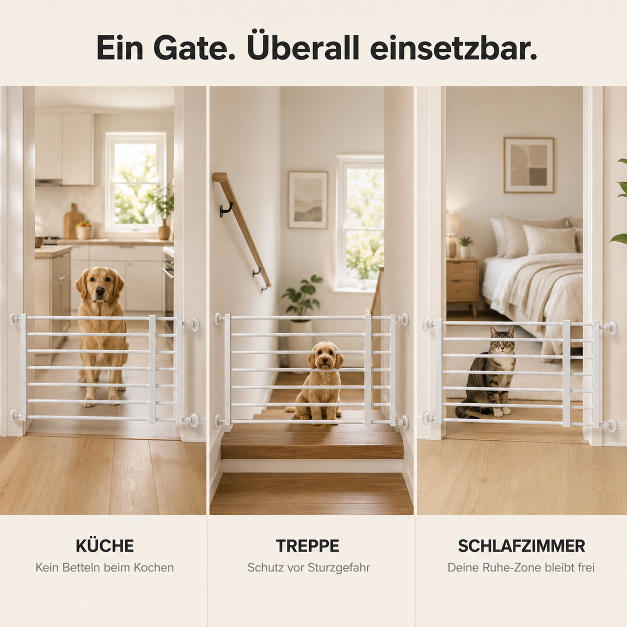 PawGate – Türschutzgitter für Hunde & Katzen