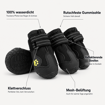 PawBoots – Wasserdichte Hundeschuhe für jede Jahreszeit
