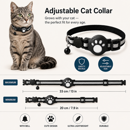 FindPaw – Smart Tracker Collar for Cats & Small Dogs