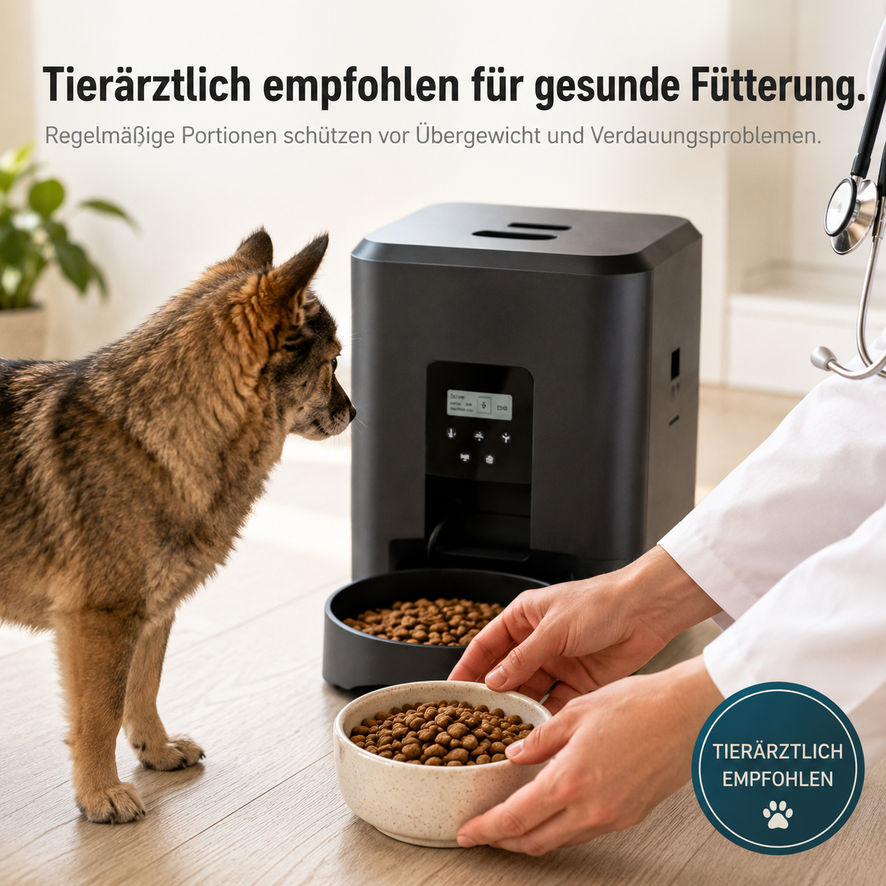 FeedPaw – Automatischer Futterautomat für Hunde & Katzen