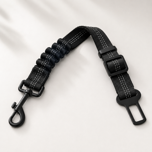 SafeClip – Elastic Car Seat Belt for Dogs (2.5x72cm)