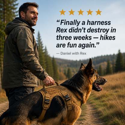 TacPaw – Tactical Dog Harness for Active Dogs