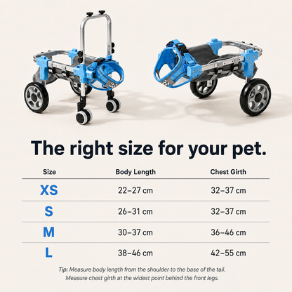 MobilePaw - Wheelchair for Dogs and Cats