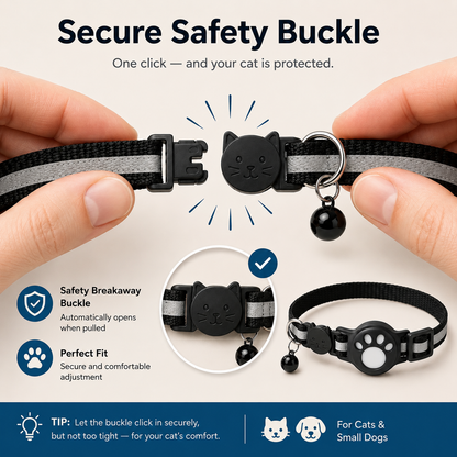 FindPaw – Smart Tracker Collar for Cats & Small Dogs