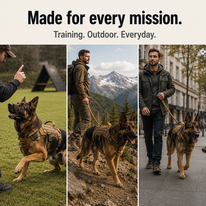 TacPaw – Tactical Dog Harness for Active Dogs