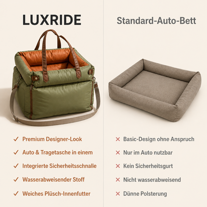 LuxRide – Premium Auto-Booster-Sitz für Hunde & Katzen