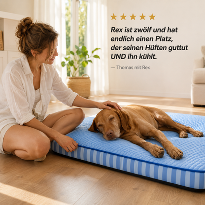 CoolPaw Ortho – Orthopädische Kühlmatte für Hunde