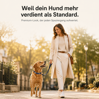 StylePaw – Geflochtenes Leder-Halsband für Hunde