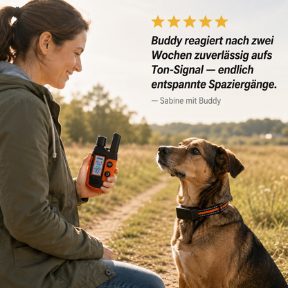 TrainPaw – Elektrisches Trainings-Halsband mit Fernbedienung