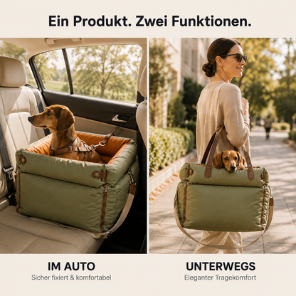 LuxRide – Premium Auto-Booster-Sitz für Hunde & Katzen