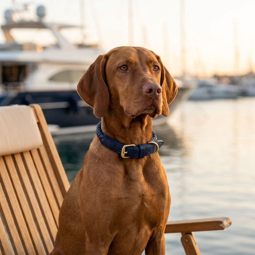 StylePaw – Geflochtenes Leder-Halsband für Hunde