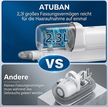 GroomPaw – Pflege-Staubsauger-Set für Hunde & Katzen