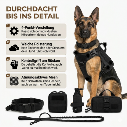 TacPaw – Taktisches Hundegeschirr für aktive Hunde