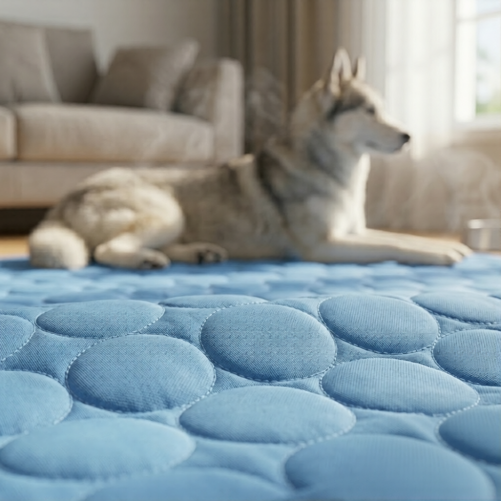 CoolPaw – Kühlmatte für Hunde & Katzen im Sommer