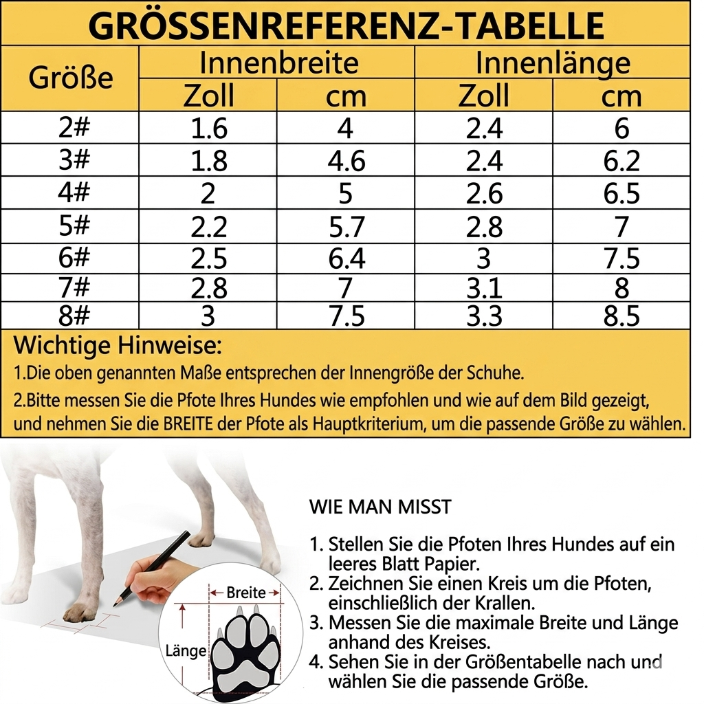 PawBoots – Wasserdichte Hundeschuhe für jede Jahreszeit