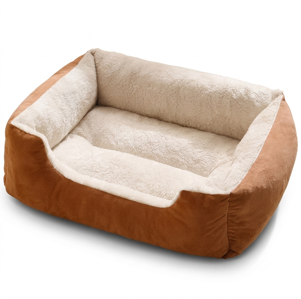 LuxPaw – Orthopädisches Kuschelsofa für Katzen & Hunde 90x70cm