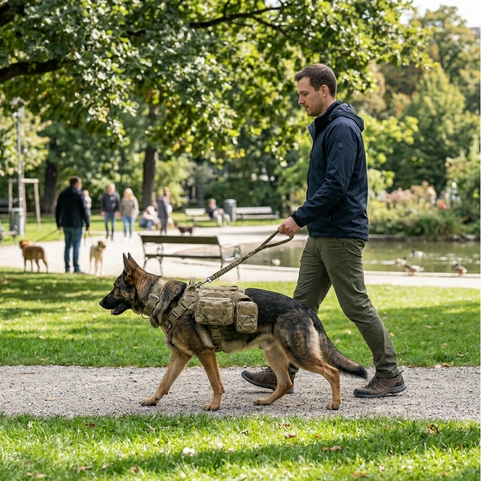TacPaw – Taktisches Hundegeschirr für aktive Hunde