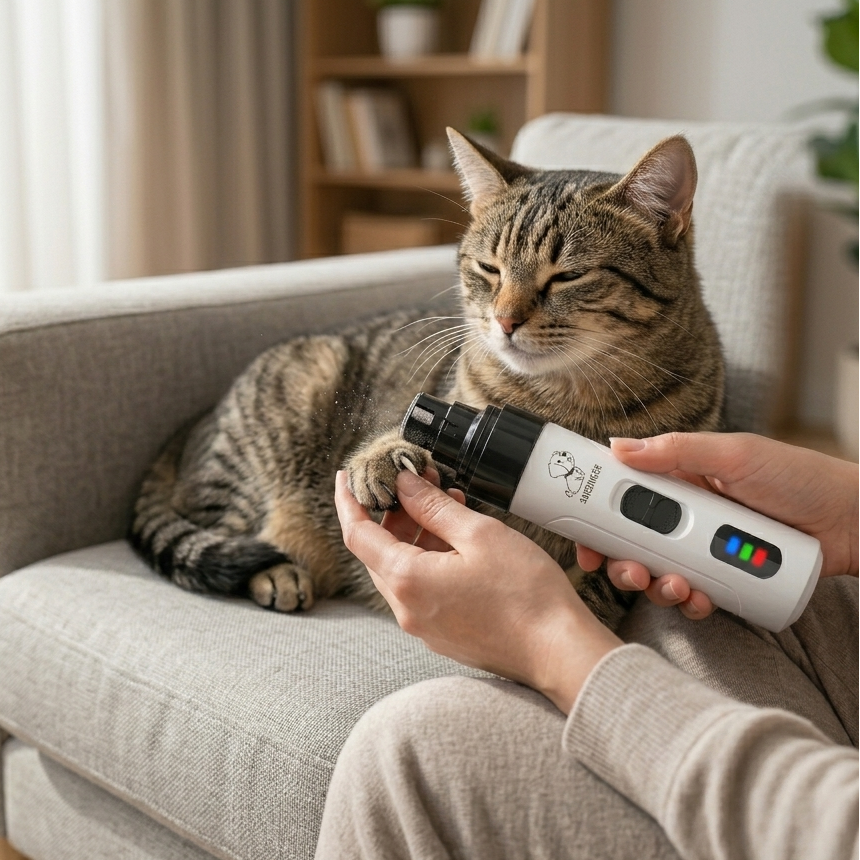 TrimPaw – Elektrische Nagelfeile für Hunde & Katzen