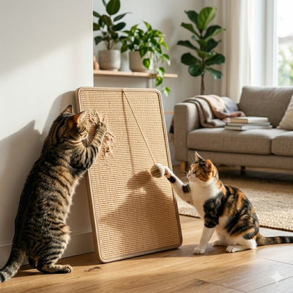 ScratchPaw – Sisal-Kratzmatte für die Wand