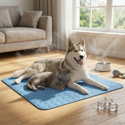 CoolPaw – Kühlmatte für Hunde & Katzen im Sommer
