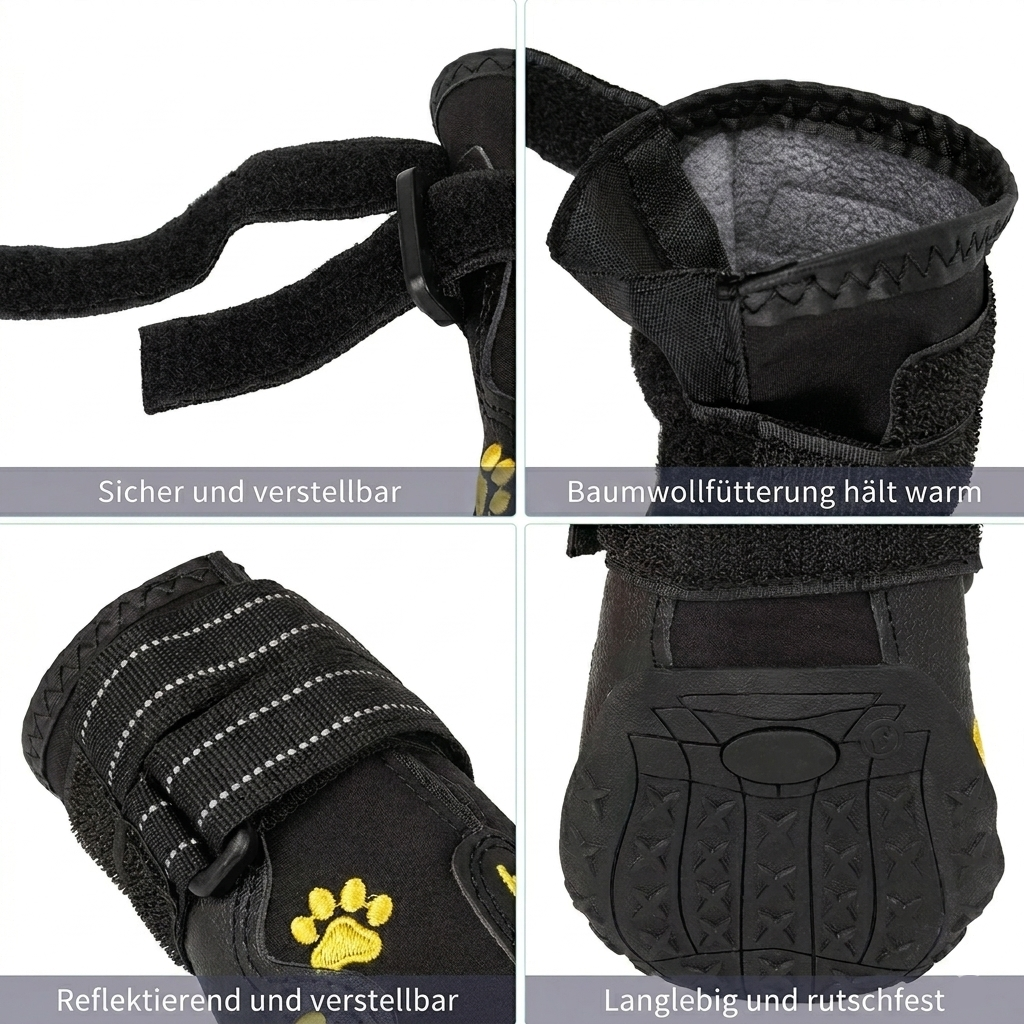 PawBoots – Wasserdichte Hundeschuhe für jede Jahreszeit