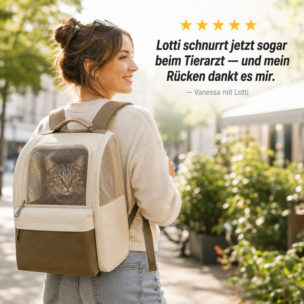 PawPack – Atmungsaktiver Haustier-Rucksack für Katzen & Hunde