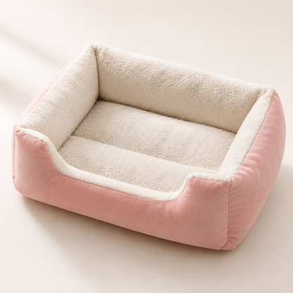 LuxPaw – Orthopädisches Kuschelsofa für Katzen & Hunde 90x70cm