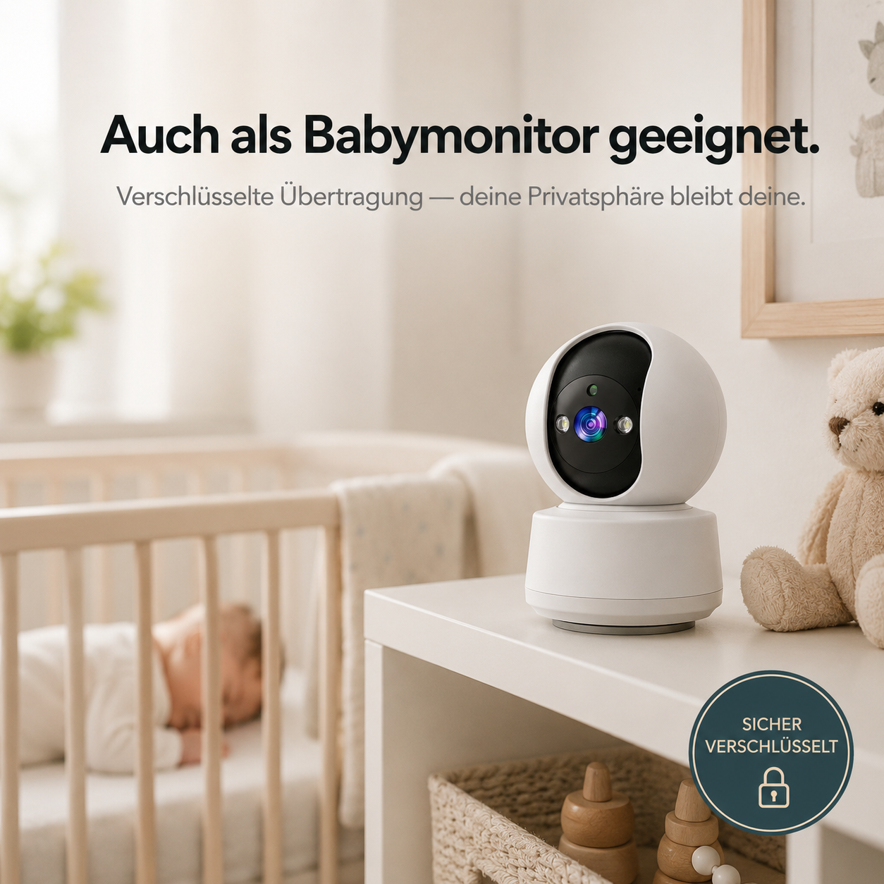 WatchPaw – 360° WLAN-Kamera für Haustiere & Zuhause