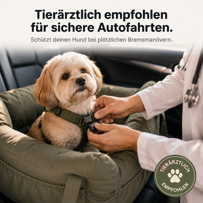 RidePaw – Sicherer Autositz für kleine Hunde