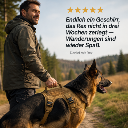 TacPaw – Taktisches Hundegeschirr für aktive Hunde