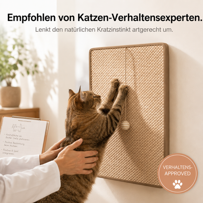 ScratchPaw – Sisal-Kratzmatte für die Wand