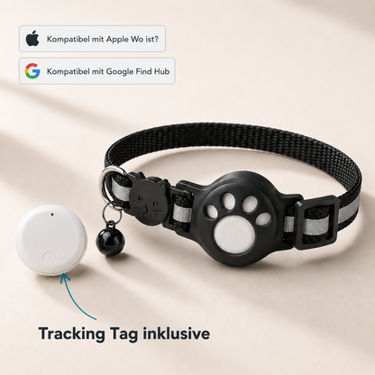 FindPaw – Smartes Tracker-Halsband für Katzen & kleine Hunde