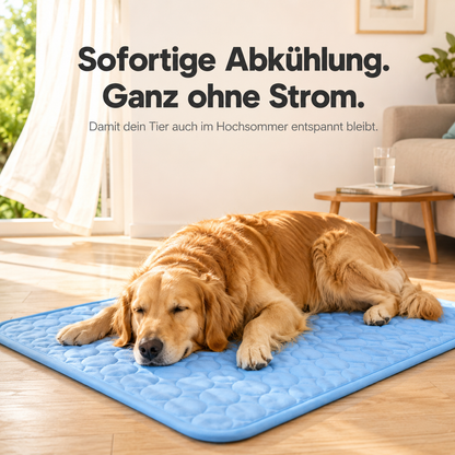 CoolPaw – Kühlmatte für Hunde & Katzen im Sommer