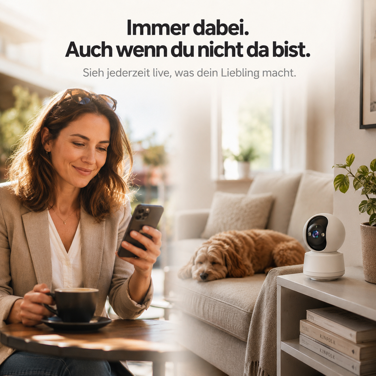 WatchPaw – 360° WLAN-Kamera für Haustiere & Zuhause