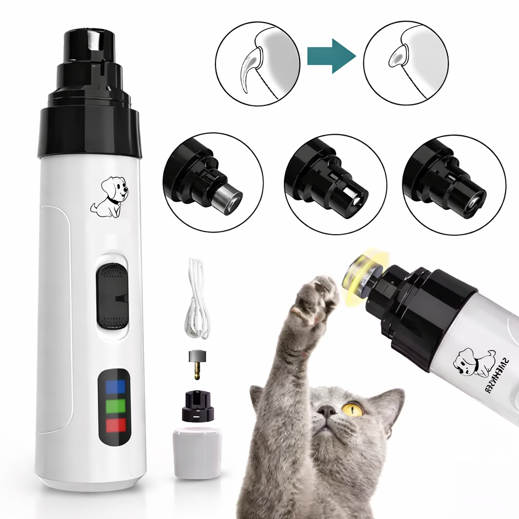 TrimPaw – Elektrische Nagelfeile für Hunde & Katzen