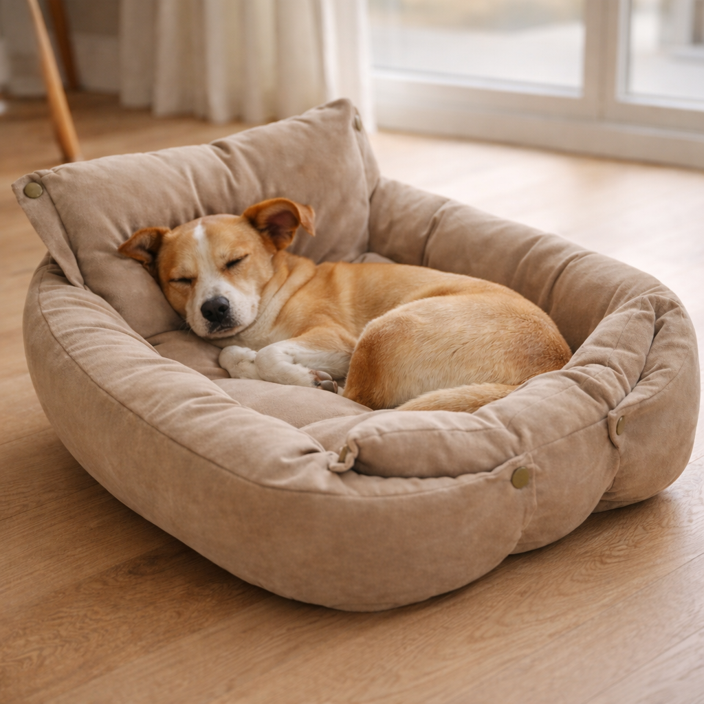 NestPaw – Kuscheliges 3-in-1 Schlafbett für Hunde & Katzen